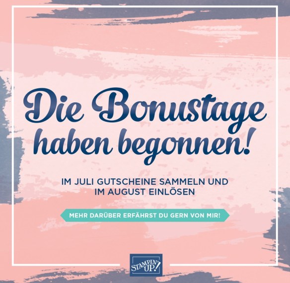 Bonustage Juli